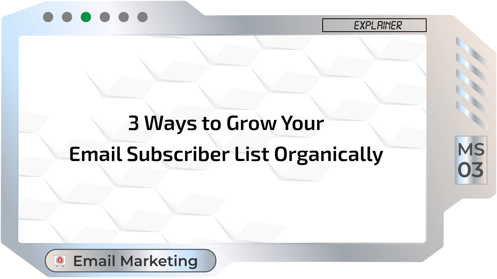 3 Ways to Grow Your Email Subscriber List Organically