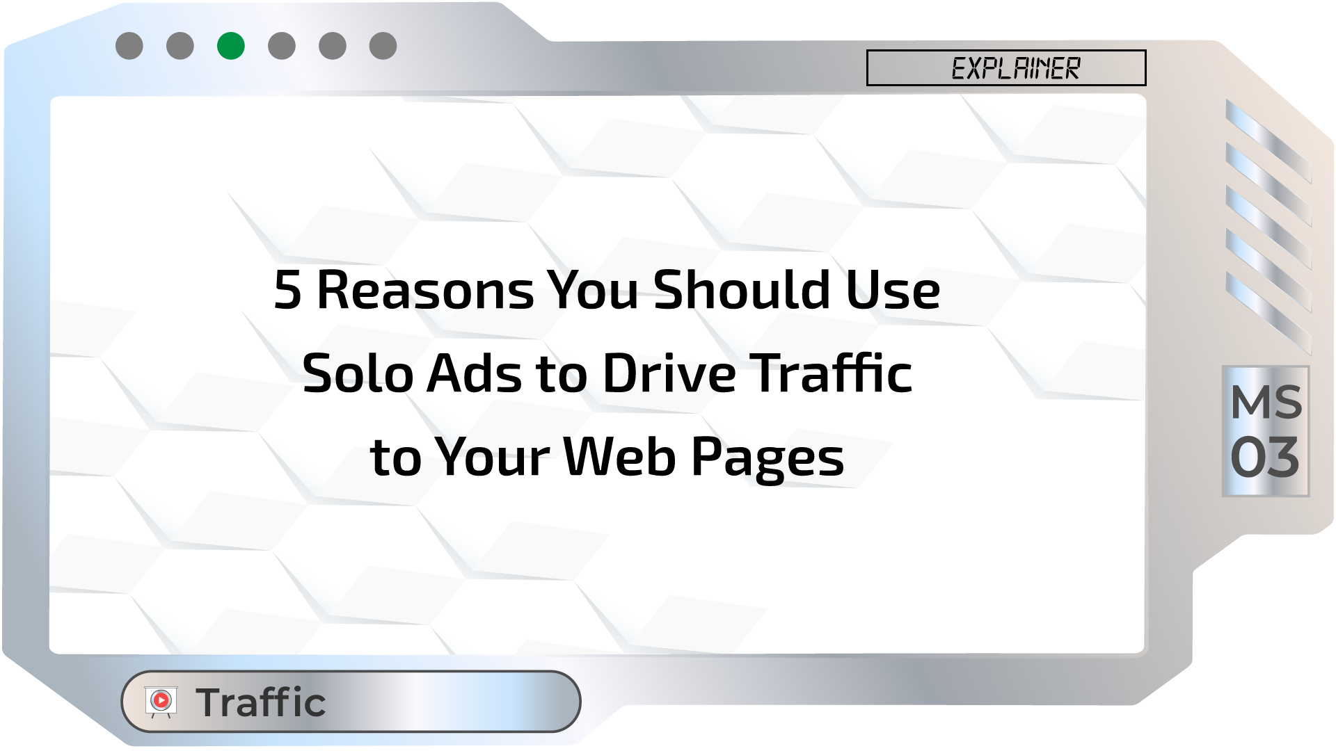 5 Reasons You Should Use Solo Ads to Drive Traffic to Your Web Pages