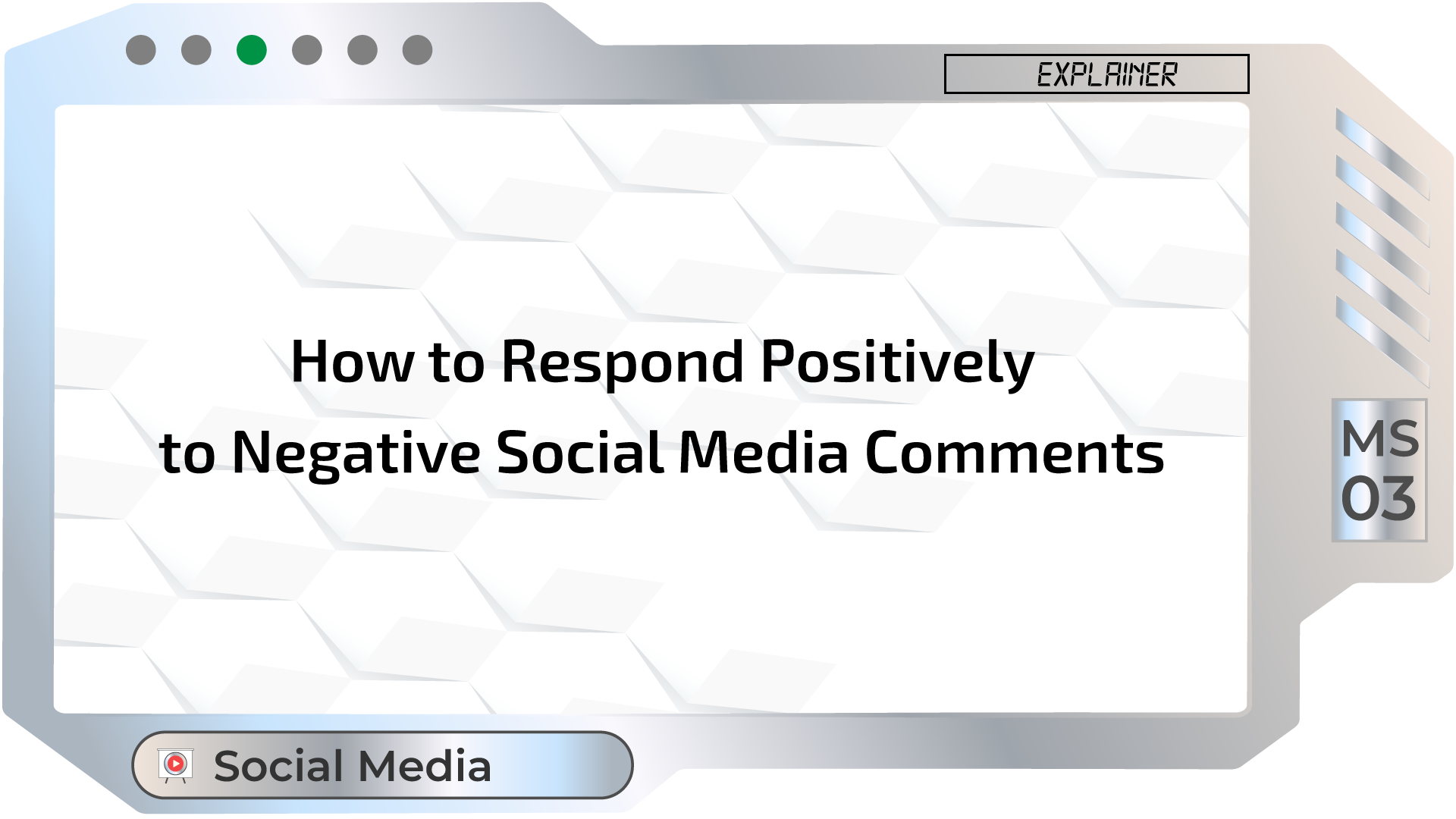 How to Respond Positively to Negative Social Media Comments