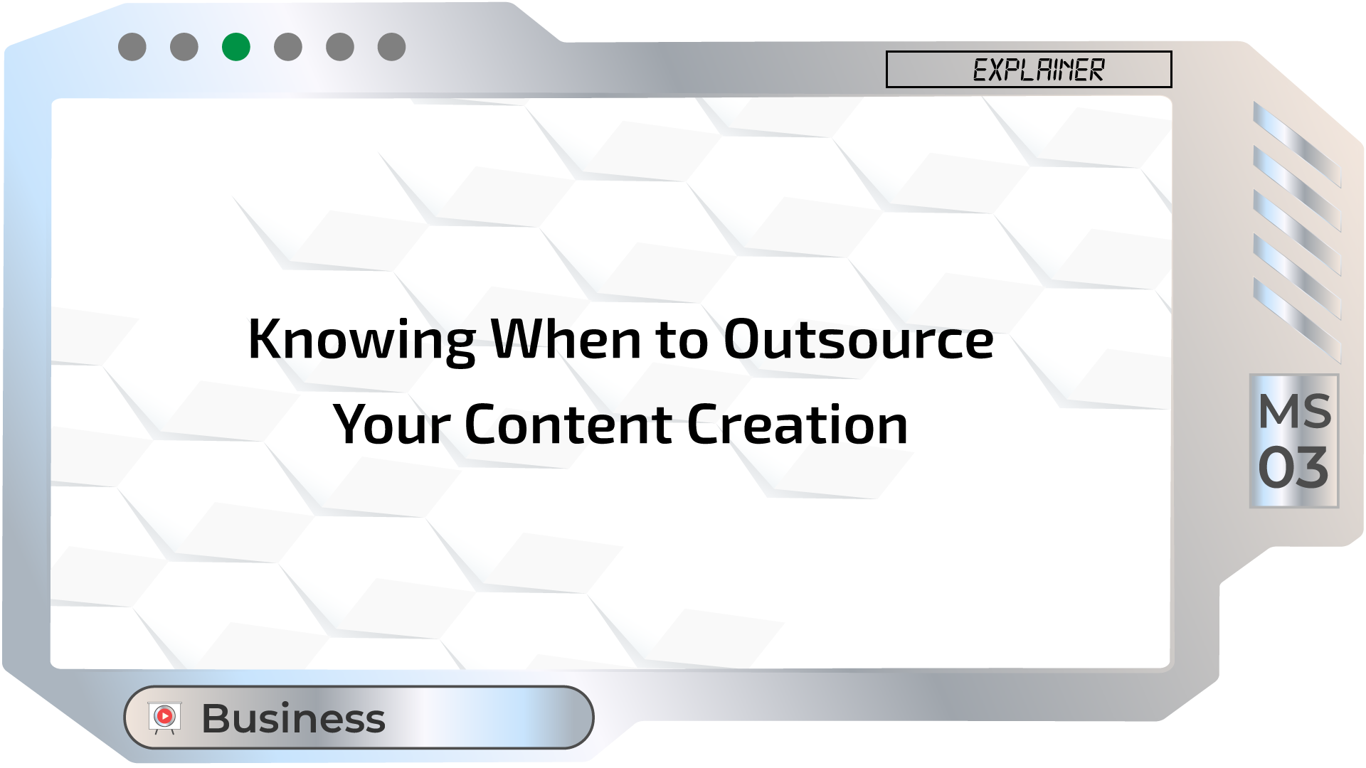 Knowing When to Outsource Your Content Creation