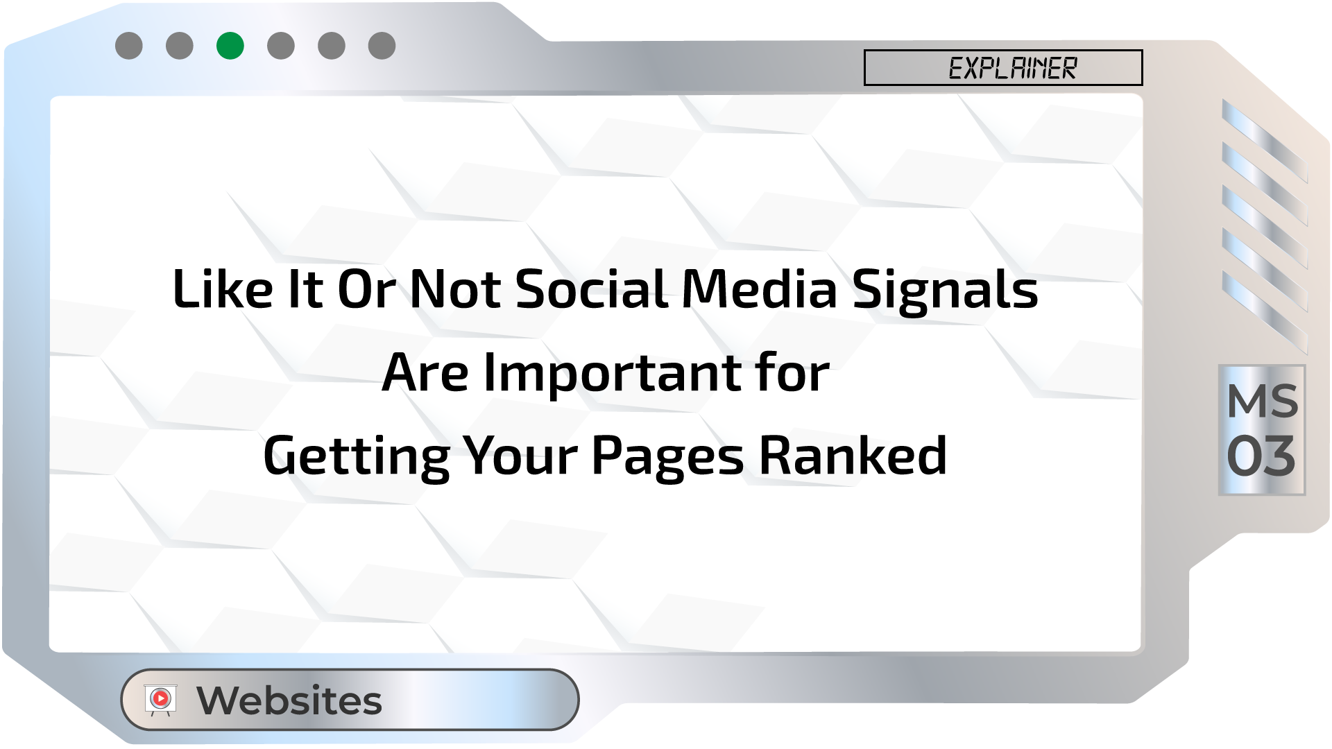 Like It Or Not Social Media Signals Are Important for Getting Your Pages Ranked